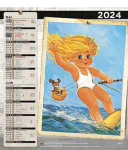 Bloc calendriers publicitaire enfants, Les Mômes 2