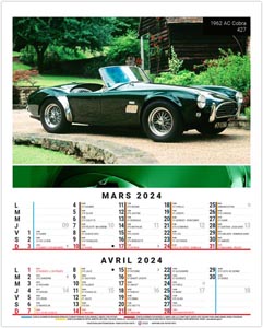 Calendrier illustré 2024 - bloc gilles - 240 x 410 mm 2