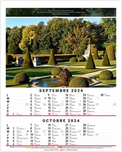 Calendrier illustré 2024 - bloc louis - 240 x 410 mm 5