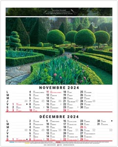 Calendrier illustré 2024 - bloc louis - 240 x 410 mm 6