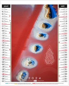 calendrier vide poche pierre - 300 x 430 mm 4