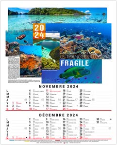 Calendrier illustré 2024 - bloc théo - 240 x 410 mm 6