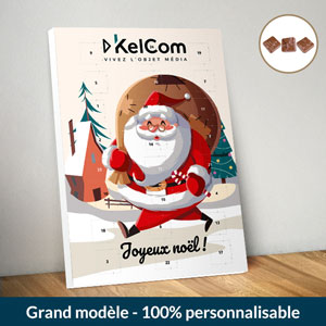 Calendrier de l’Avent 100% personnalisable – A4 4