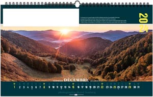 Calendrier illustré 2024 - envergure - 400 x 240 mm 13