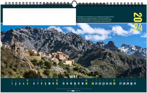 Calendrier illustré 2024 - envergure - 400 x 240 mm 6