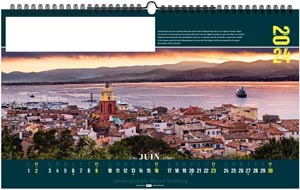 Calendrier illustré 2024 - envergure - 400 x 240 mm 7