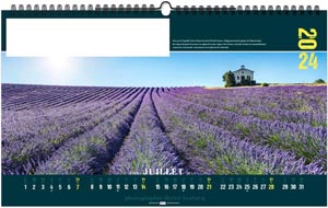 Calendrier illustré 2024 - envergure - 400 x 240 mm 8