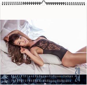 Calendrier illustré 2024 - dessous chics - 330 x 315 mm 6