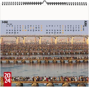 Calendrier illustré 2024 - tous le pont - 330 x 315 mm 5