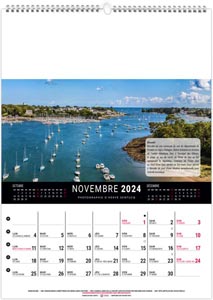 calendrier mural france panoramique - 240 x 330 mm 10