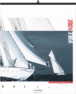 Calendrier illustré 2024 - voile classique - 330 x 400 mm 2