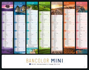 Calendrier publicitaire pas cher, Mini Clichés