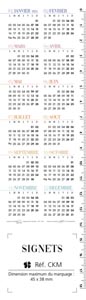 Calendrier publicitaire paysage, Natura 3