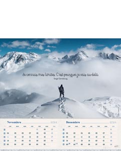 Calendrier publicitaire personnalisé paysage, Photos de Provinces 5