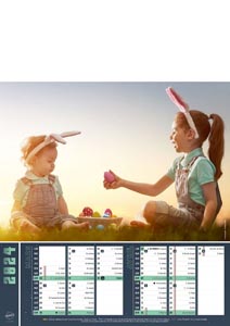 Calendrier publicitaire photographe, Enfants 1