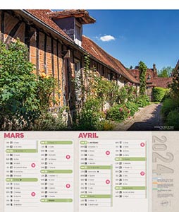 Calendriers publicitaires maisons, Habitat Région 2