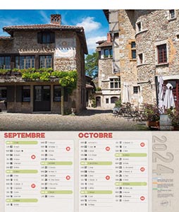 Calendriers publicitaires maisons, Habitat Région 5