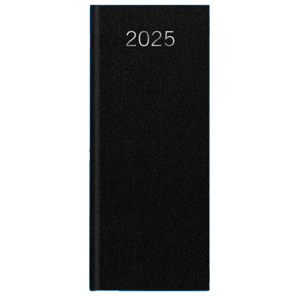 Agenda personnalisable entreprise : Agenda entreprise caisse long Noir 1