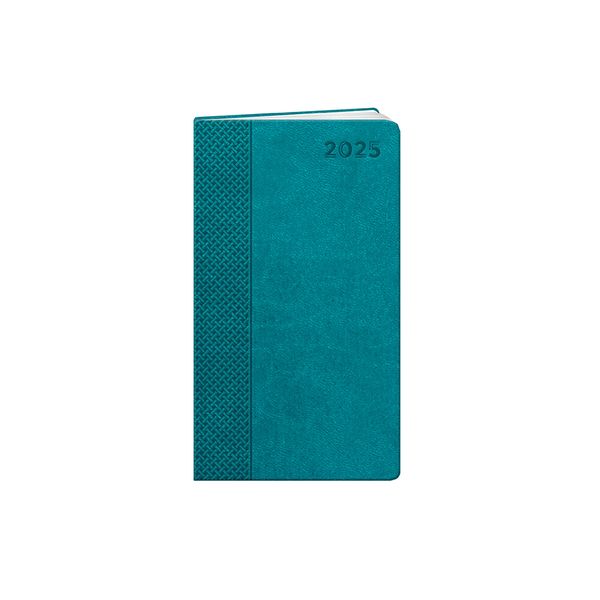 Agenda personnalisé de poche : Agenda personnalisé Faro small Bleu canard 1