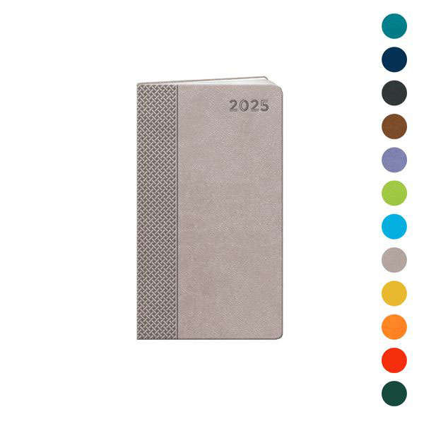 Agenda personnalisé de poche : Agenda personnalisé Faro small Gris Clair