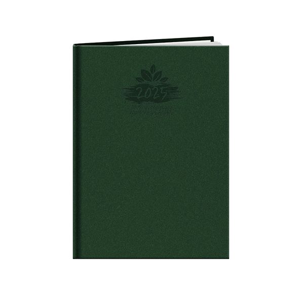 Agenda personnalisé semainier : Agenda personnalisé Eco medium Vert foncé 4