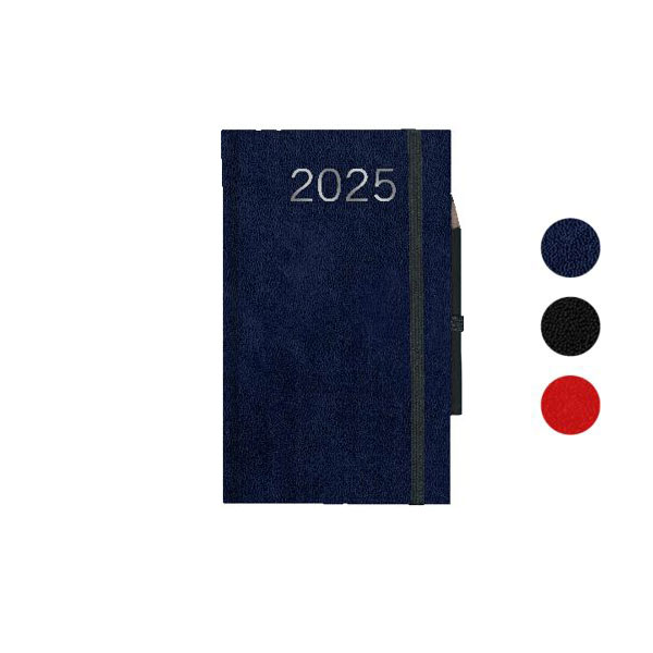 Agenda publicitaire entreprise : Agenda entreprise chantier Bleu marine