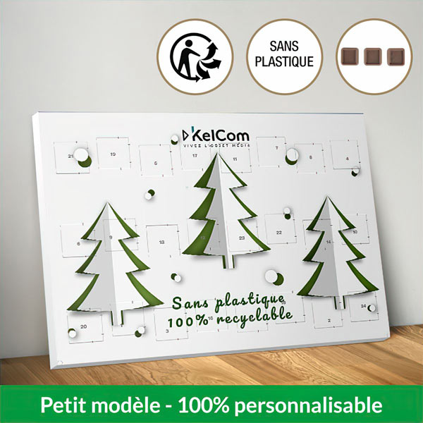 Calendrier de l’Avent écoconçu A5 - 100% personnalisable 6