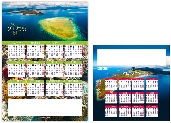 Calendrier mag île 2025