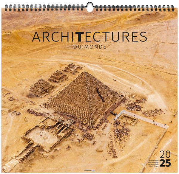 Calendrier personnalisé architectures du monde 2025