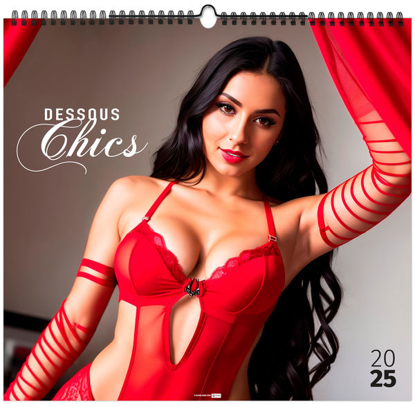 Calendrier publicitaire dessous chics 2025