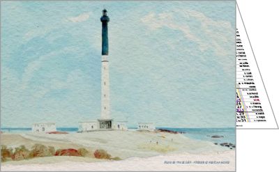 Calendrier publicitaire poches paysages, Peintures