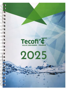 Agenda personnalisable photo : Agenda personnalisable couverture rigide reliure spirale Wire'o Toutes 1
