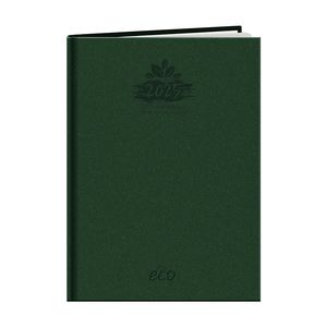 Agenda personnalisé A4 : Agenda personnalisé Eco large Vert foncé 4