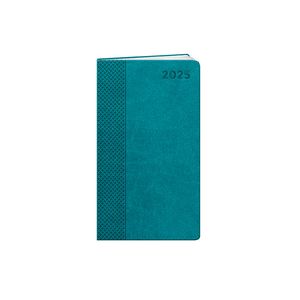 Agenda personnalisé de poche : Agenda personnalisé Faro small Bleu canard 1