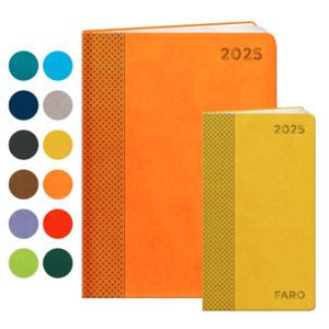 Agenda personnalisé de poche : Agenda personnalisé Faro small Gris Clair 12