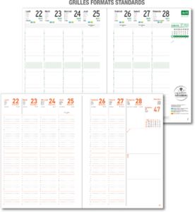 Agenda publicitaire 100% perso : Agenda publicitaire couverture souple reliure brochée Toutes 11