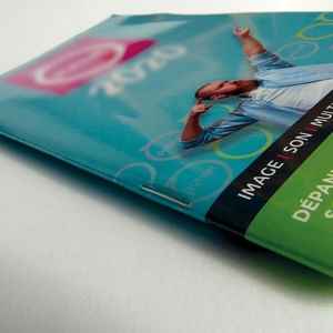 Agenda publicitaire photo : Agenda publicitaire couverture souple reliure 2 points métal Toutes 2