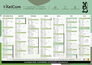 Abstrait - Calendrier personnalisé 2