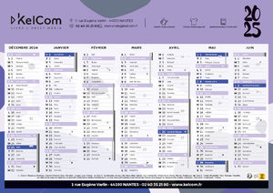 Abstrait - Calendrier personnalisé 4