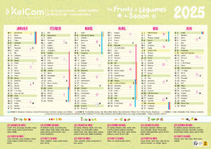 Fruits et Légumes - Calendrier personnalisé 4