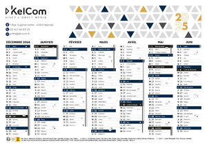 Mosaïque - calendrier personnalisé 4