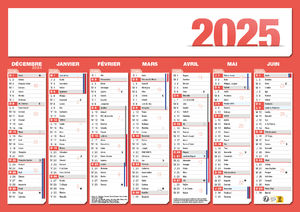 Pantone - calendrier personnalisé
