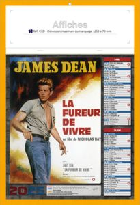 Bloc calendriers publicitaires, Affiches 1