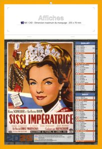 Bloc calendriers publicitaires, Affiches 2