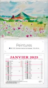 Bloc calendriers publicitaires peintures, Arti Peinture 1