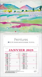 Bloc calendriers publicitaires peintures, Arti Peinture 3