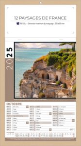 Bloc illustré publicitaire, Paysage de France 10