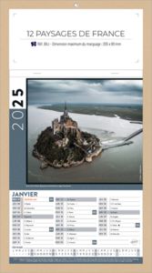 Bloc illustré publicitaire, Paysage de France 11