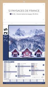 Bloc illustré publicitaire, Paysage de France 2