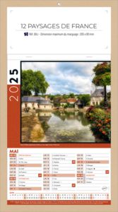 Bloc illustré publicitaire, Paysage de France 5
